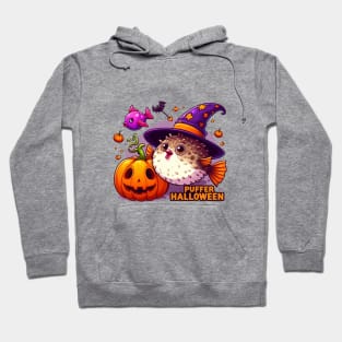 Puffer Fish  Puffer Halloween Hoodie